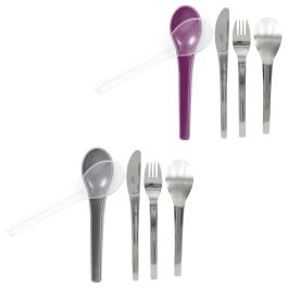 Cook Concept Juego de Cubiertos Take Away Acero Inoxidable para Llevar