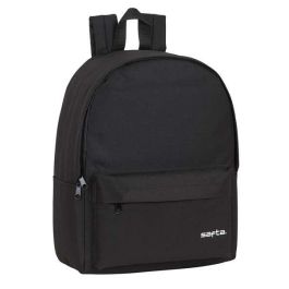 Cartera Escolar Safta Day Pack Ordenador 14,1-' Basic Negro 310x160x400 mm Cartera Escolar Safta Day Pack Ordenador 14,1-' Basic Negro 310x160x400 mm