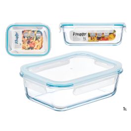 Vivalto Fiambrera Hermética de Borosilicato 1000 ml - 20.5x15.5x7 cm (Set de 8) Precio: 20.59000009. SKU: B17GE8EFCX