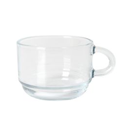 LAV - Set de 2 Tazas Ares 27 cl para Café o Leche, Dimensiones: 11,5 cm de largo x 8,7 cm de ancho x 6,5 cm de alto (12 Unidades)