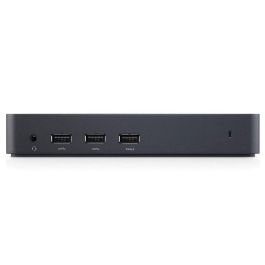 Dell D3100 EU Estación de Acoplamiento USB 3.0 Ultra HD 4K Triple Video para Portátil, 3 Monitores, 3x USB 3.0, Ethernet