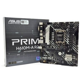 Asus Prime H610M-A R2.0/ 90MB1MJ0-M0EAY0 Placa Base Socket 1700 Micro ATX para Intel 14ª, 13ª y 12ª Gen DDR5 Precio: 107.49999975. SKU: B1KHSFHJDW