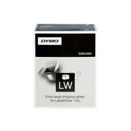 Etiqueta Adhesiva Dymo Labelwriter Para Envio 104x159 mm Blanca Para Impresoras 4XL-5XL Rollo De 220 Unidades