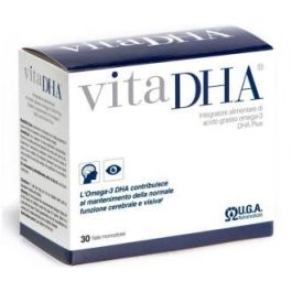 UGA Nutraceuticals Vitadha Suplemento DHA 1450mg para Vista y Cerebro 30 Viales Precio: 31.5000004. SKU: B14GRX6P89
