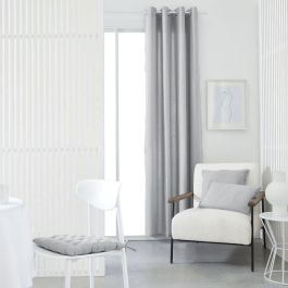 Today TOD1694780973290 Cortina con Ojales, 100% Algodón, 140x240cm, Color Acero Today TOD1694780973290 Cortina con Ojales, 100% Algodón, 140x240cm, Color Acero