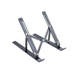 TooQ TQLRS0035-AL-G Soporte Elevador Plegable para Portátil/Tablet hasta 15 pulgadas con 7 Alturas Ajustables y Ventilación, Gris Oscuro Precio: 9.78999989. SKU: B1JLJTNNPT