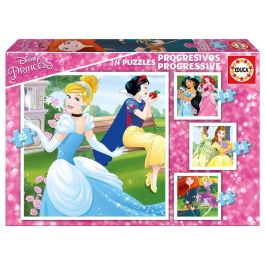 Educa Borras Puzzle Progresivo Princesas Disney 12-16-20-25 Piezas 16x16cm Precio: 12.94999959. SKU: B1FSNGEEYX