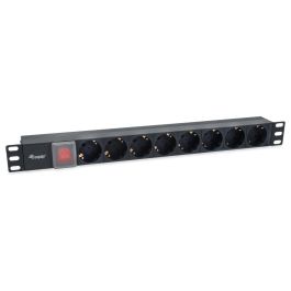 Equip Regleta Rack 19 Pulgadas 1U Conector IEC320 C14 8 Sockets DIN49440 Negro Precio: 21.49999995. SKU: B1FN7G9XJ5