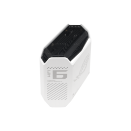 ASUS ROG Rapture GT6 90IG07F0-MU9A30 - Sistema Malla WiFi 6 Tribanda (2.4/5/5 GHz) Blanco, Router con 4 Puertos Ethernet