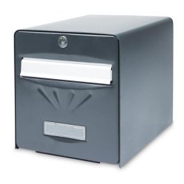 BURG WACHTER Buzón costero de acero galvanizado - 2 puertas - Gris antracita Precio: 82.88999972. SKU: B1HRFSBLET