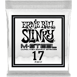 Ernie Ball Cuerda Eléctrica Slinky M-Steel 017