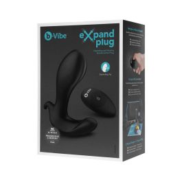 Plug Anal B-Vibe EXPAND Negro Plug Anal B-Vibe EXPAND Negro