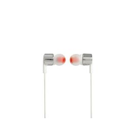 JBL Tune 210 Auriculares In-Ear Grises con Pure Bass, Control Remoto de 1 Botón y Micrófono Integrado para Llamadas