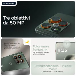 Motorola Edge 70 lily pad 12GB 512GB 50MP 17cm (6.7") 4G/5G Android 16.0 Verde