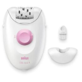 Braun 1-010 Depiladora Eléctrica Silk-épil 1, 20 Pinzas MicroGrip, 2 Velocidades, para Pelo Corto, Rosa y Blanco Precio: 34.50000037. SKU: B1FB6WC3SA