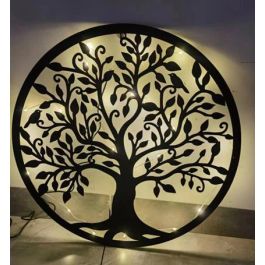 Decoracion Pared Cottage DKD Home Decor Negro 1 x 40 x 40 cm (4 Unidades) Precio: 87.5000005. SKU: B1DRAVRX62