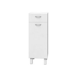 ESSENTIAL - Mueble 1 puerta 1 cajón - Blanco - L 30 cm ESSENTIAL - Mueble 1 puerta 1 cajón - Blanco - L 30 cm
