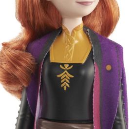 Mattel HLW50 Muñeca de Moda Frozen 2 Anna Articulada, con Chaleco y Conjunto de Viaje, Disney (Edad +3 Años) Mattel HLW50 Muñeca de Moda Frozen 2 Anna Articulada, con Chaleco y Conjunto de Viaje, Disney (Edad +3 Años)