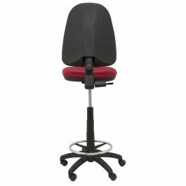 Taburete Ayna bali Piqueras y Crespo T04CP Rojo Granate PVC