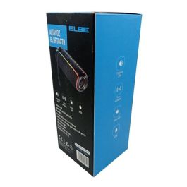 Altavoz Bluetooth Elbe ALT-N12-TWS 20W, Negro, IPX6, Luces LED, TWS para Sonido Estéreo Altavoz Bluetooth Elbe ALT-N12-TWS 20W, Negro, IPX6, Luces LED, TWS para Sonido Estéreo