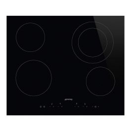 Smeg SE364ETD Placa Vitrocerámica Integrada 60 cm 4 Zonas Negro Precio: 387.78999963. SKU: B143ZR52WQ