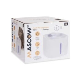 Fuente para Mascotas Mascow 19.5x15x19.5 cm, Blanco, 3L, con Filtración y USB (4 Unidades) Fuente para Mascotas Mascow 19.5x15x19.5 cm, Blanco, 3L, con Filtración y USB (4 Unidades)