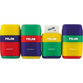 Sacapuntas Milan Plastico 2 Usos Con Goma Compact Mix Precio: 2.95000057. SKU: B197VXZ8QZ