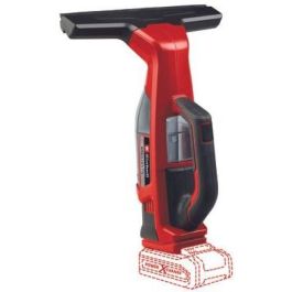 Einhell Limpiacristales a Batería BRILLIANTO, Inalámbrico 18V, Negro/Rojo - Para Ventanas y Superficies Lisas