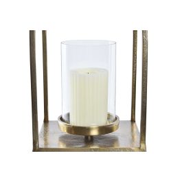 Portavela Moderno DKD Home Decor Dorado 19 x 43 x 19 cm Portavela Moderno DKD Home Decor Dorado 19 x 43 x 19 cm