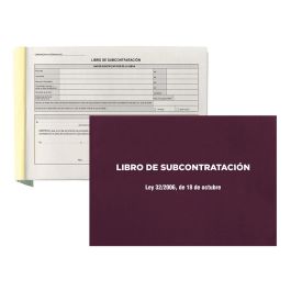 Libro Liderpapel Subcontratacion Folio Juego De 10 Hojas Autocopiativas Precio: 2.95000057. SKU: B1KAHD5AKH