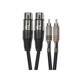 Yellowcab Cable 3 Metros 2 XLR Hembra a 2 RCA Macho Precio: 8.49999953. SKU: B14MEPLVD5