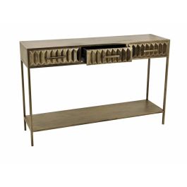 Consola Home ESPRIT Amarillo Dorado Metal 124 x 37 x 79,5 cm