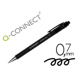 Boligrafo Q-Connect Retractil Con Grip 0,7 mm Color Negro 12 unidades Precio: 14.69000016. SKU: B177TQ4DV4