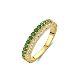 Anillo Mujer New Bling 9NB-1580-50 Dorado 10 Anillo Mujer New Bling 9NB-1580-50 Dorado 10