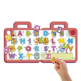 Reig Bolso Aprendizaje Interactivo con 20 Frases, Sonidos y Melodías, Abecedario y Números, Edad Mínima 18 Meses