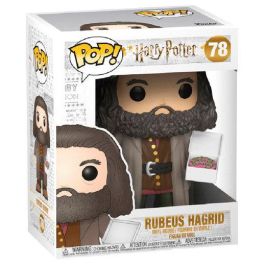 Funko POP Harry Potter Rubeus Hagrid con Pastel Figura Vinilo 15cm
