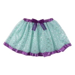 Cerdá Set de Disfraz y Belleza Fantasía Tutú y Diadema Princesas La Sirenita Turquesa Talla 2-4 años para Niñas
