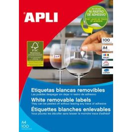 Etiquetas Adh.Impr.Apli A4 Blanca C.Rectos Removible Caja 100H 48,5X16,9 Mm 6.800 Uds.(03053) Precio: 32.58999964. SKU: B1A7GYLJRD
