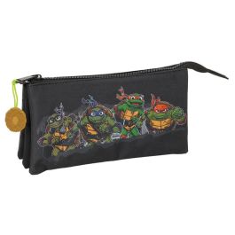 Safta Estuche Portatodo Escolar Tortugas Ninja Tres Cremalleras 120x30x220 mm Precio: 9.89000034. SKU: B1KG8DGW5R