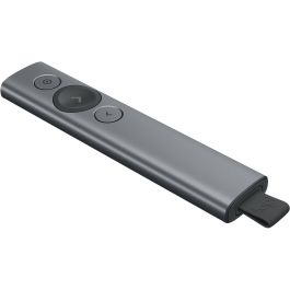 Logitech Presentador Inalámbrico Spotlight Plus Bluetooth/RF USB Gris 30m Alcance
