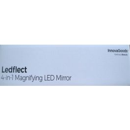 Espejo de Aumento con LED 4-in-1 Ledflect InnovaGoods Espejo de Aumento con LED 4-in-1 Ledflect InnovaGoods