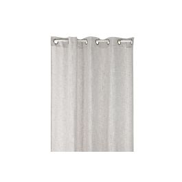 Cortina Basicos DKD Home Decor Beige 270 x 140 cm (2 Unidades)