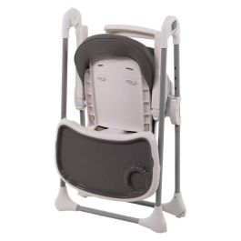 Trona NANIA BIANCA - 6 meses a 36 meses - Respaldo reclinable - Altura regulable - Plegado compacto - Gris Trona NANIA BIANCA - 6 meses a 36 meses - Respaldo reclinable - Altura regulable - Plegado compacto - Gris