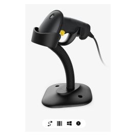 Inateck Lector de Códigos de Barras 1D BCST-33 Negro, Escáner Manual USB para EAN-13, Code 128, UPC-A, Con Soporte, 40 cm Rango Precio: 56.8095. SKU: B17ZM2BNA6