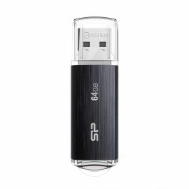 Memoria USB Silicon Power Blaze B02 Negro 64 GB Precio: 7.69000012. SKU: S7707631