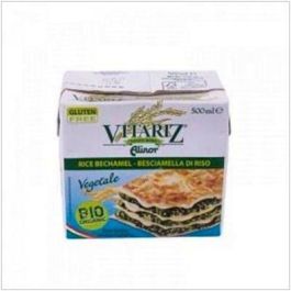 VITARIZ Salsa Bechamel de Arroz 500ml Bio Sin Gluten y Sin Lactosa para cocinar lasaña y canelones Precio: 3.4999998. SKU: B18WAR8GP9