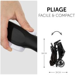 HAUCK AABBM40957 - Cochecito compacto Travel N Care - 4 ruedas - Plegado con una mano - Modelo Leo