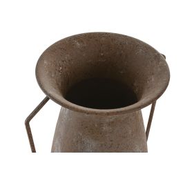 DKD Home Decor Jarrón Vintage Marrón de Metal 25.5x44x18.5 cm (4 Unidades) DKD Home Decor Jarrón Vintage Marrón de Metal 25.5x44x18.5 cm (4 Unidades)