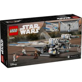 Lego Star Wars 75399 Caza Estelar Ala-U de la Alianza Rebelde Andor Set de Construcción para Niños de 8 Años en Adelante