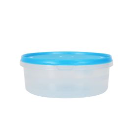 Inde Fiambrera Redonda 1.25L Colores 19x19x7.5 cm (12 Unidades)